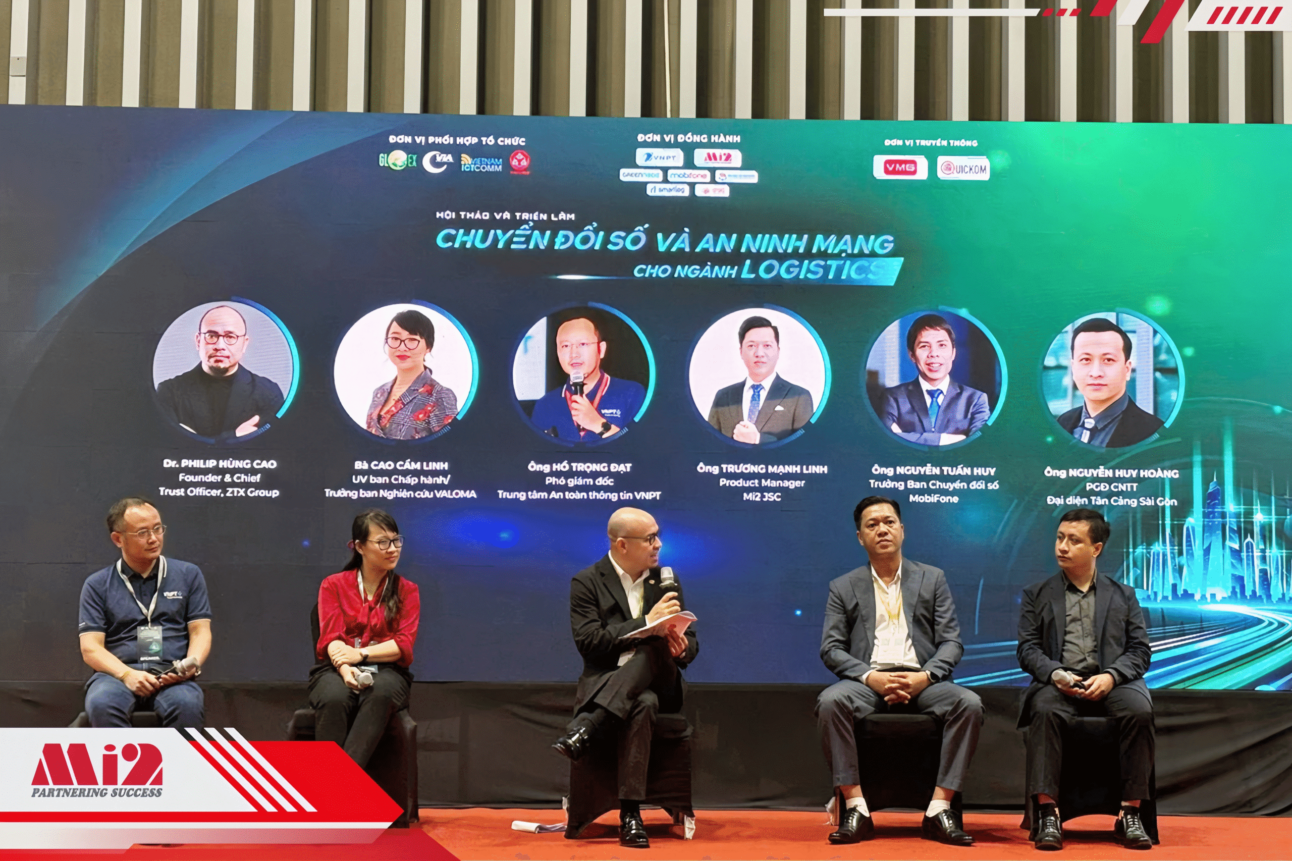 Buổi tọa đàm tại Hội thảo “Chuyển đổi số và An ninh mạng cho ngành Logistics 2025”