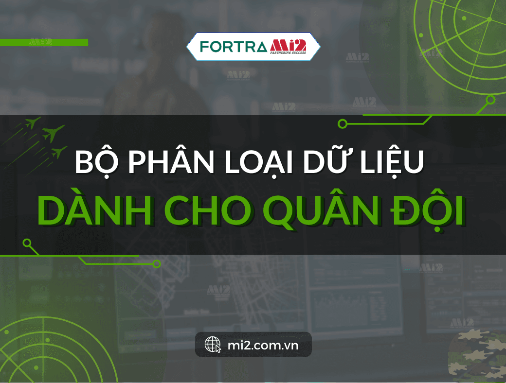Phân loại dữ liệu dành cho quân đội