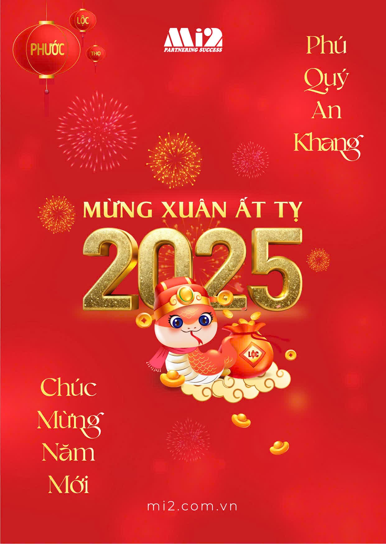 Mi2 JSC chúc mừng năm mới Ất Tỵ 2025!