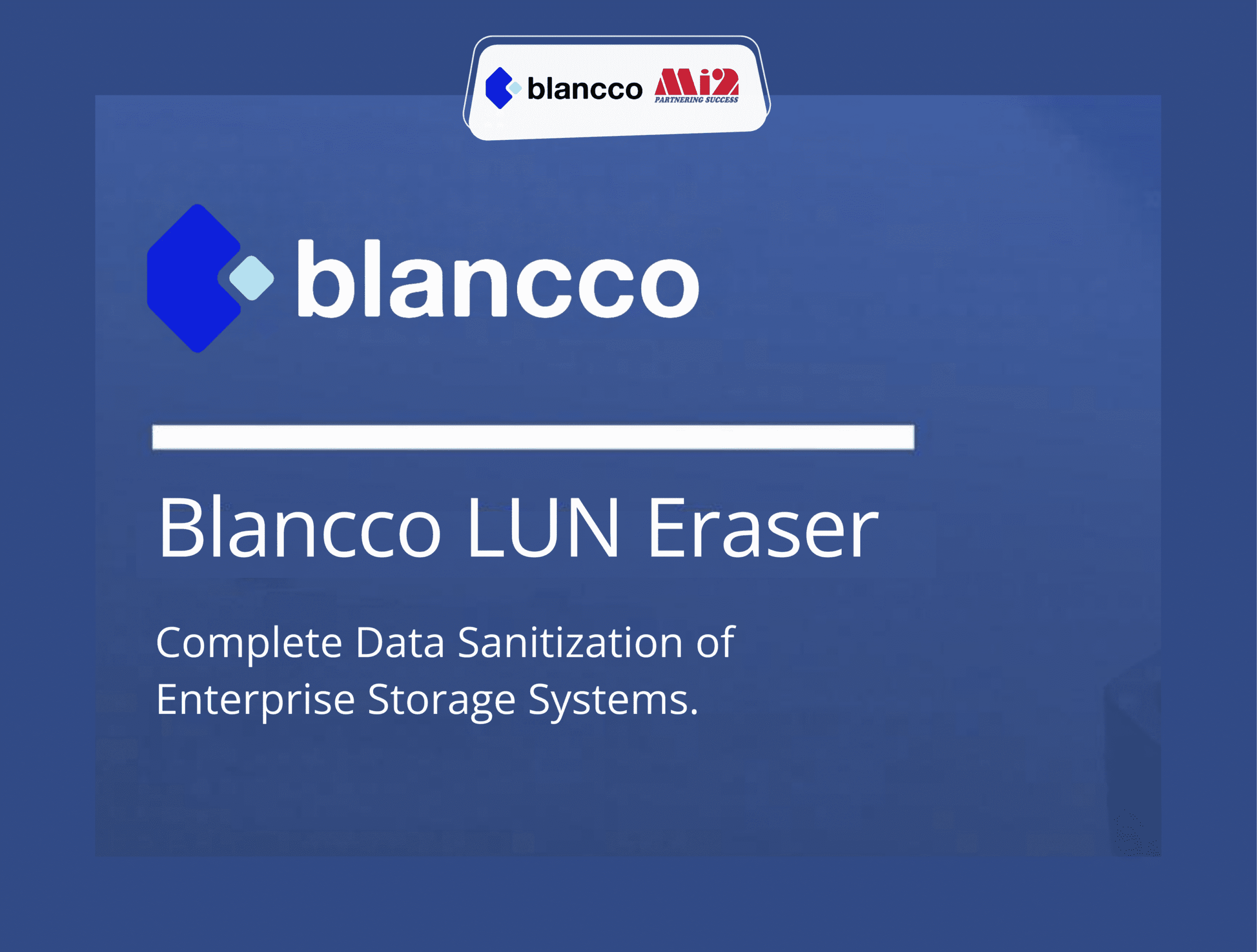 Blancco LUN Eraser