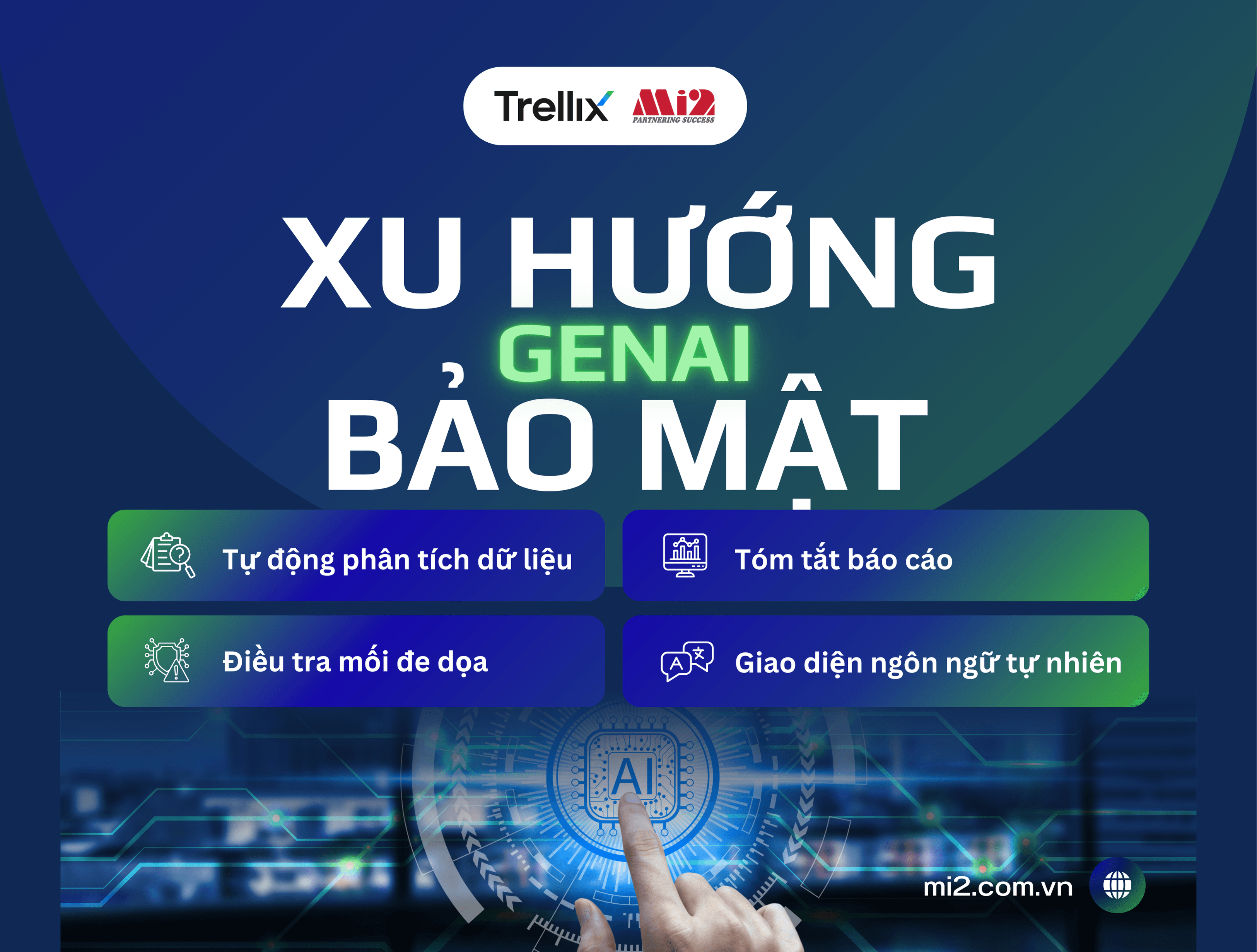 Đón đầu xu hướng bảo mật với trí tuệ nhân tạo tạo sinh (GenAI)