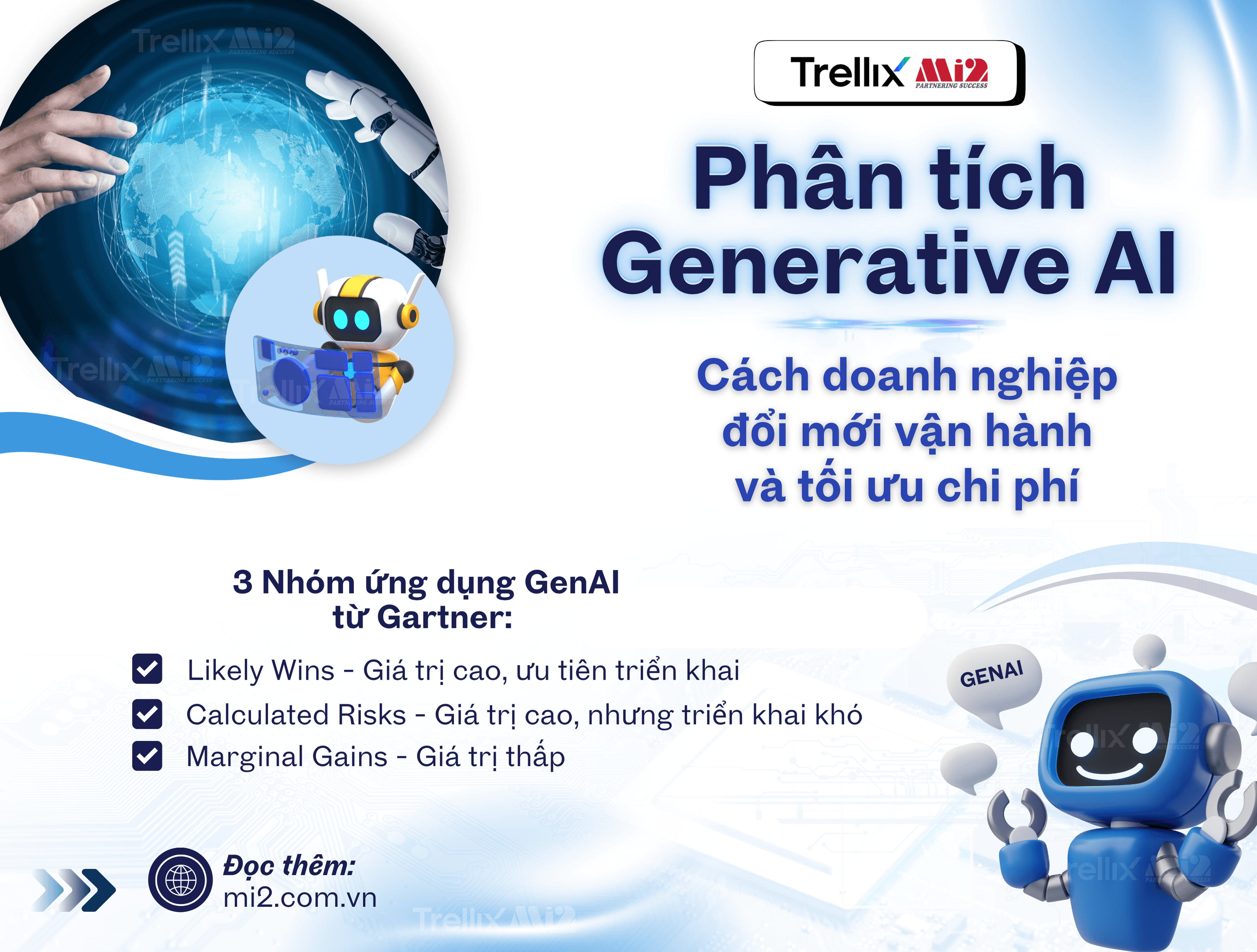Phân tích Generative AI: Cách doanh nghiệp đổi mới vận hành và tối ưu chi phí