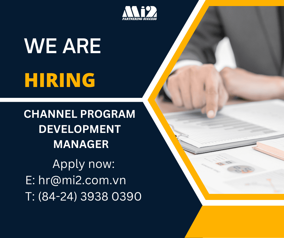 TUYỂN DỤNG CHUYÊN VIÊN PHÁT TRIỂN KÊNH PHÂN PHỐI KINH DOANH