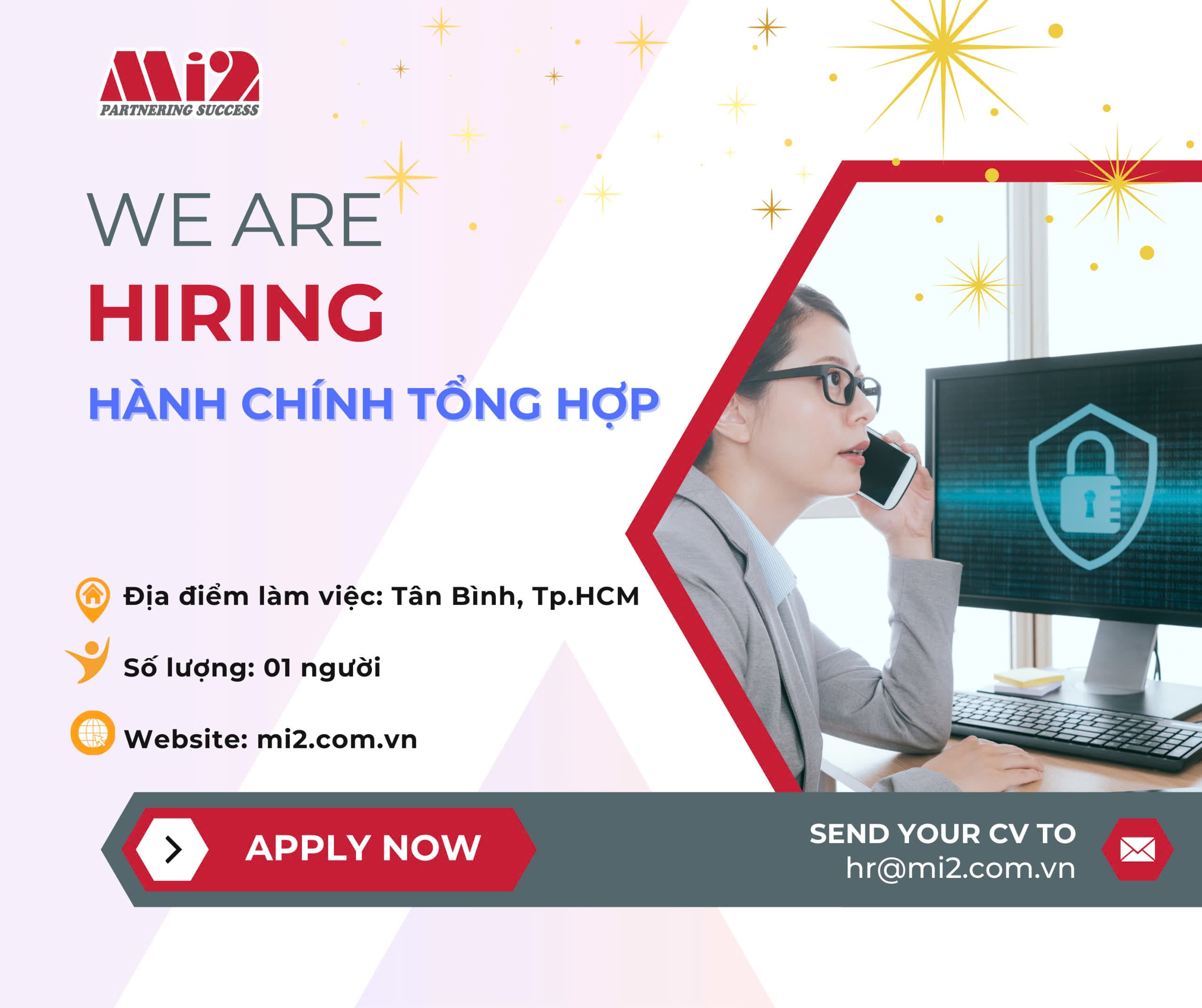 MI2 TUYỂN DỤNG HÀNH CHÍNH TỔNG HỢP